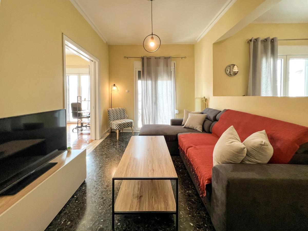 Chiou Spacious 90Sqm Apt In Athen Eksteriør billede