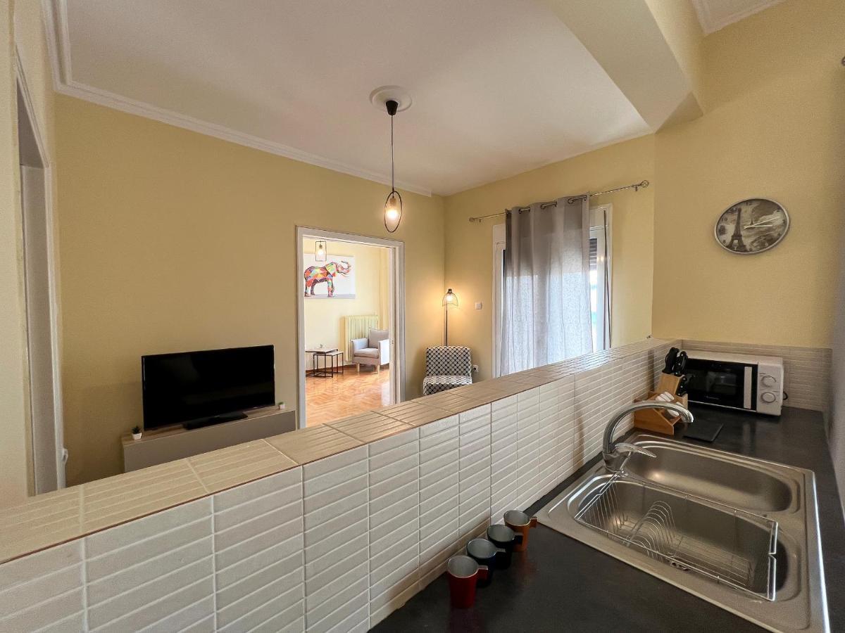 Chiou Spacious 90Sqm Apt In Athen Eksteriør billede