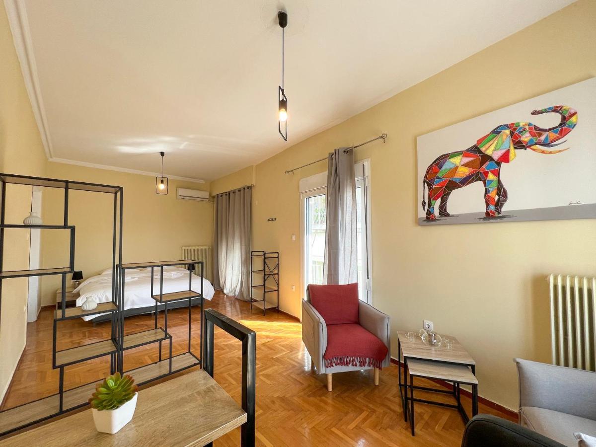 Chiou Spacious 90Sqm Apt In Athen Eksteriør billede