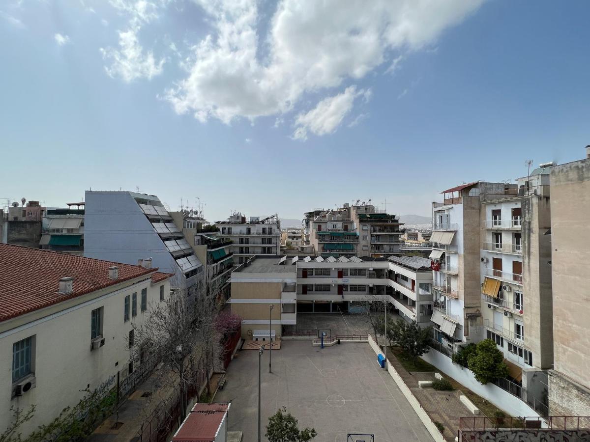 Chiou Spacious 90Sqm Apt In Athen Eksteriør billede