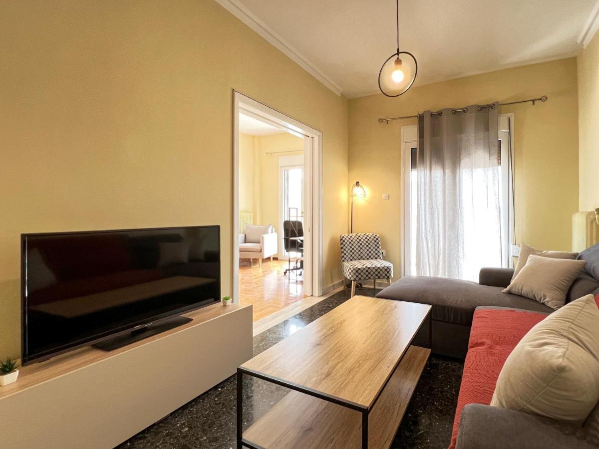 Chiou Spacious 90Sqm Apt In Athen Eksteriør billede