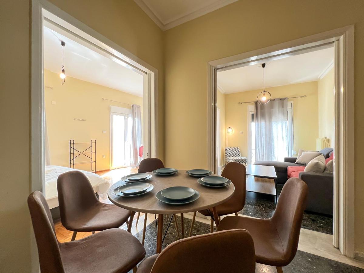 Chiou Spacious 90Sqm Apt In Athen Eksteriør billede